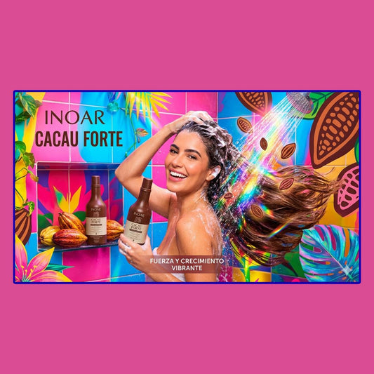 Shampoo Y Acondicionador Cacau Forte 500 Ml Inoar