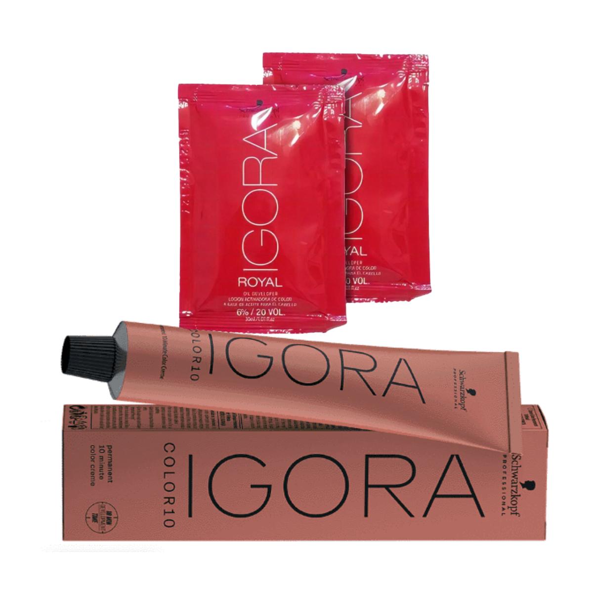 Tintura Igora Absolutes 7-70 Rubio MedioCobrizoNatural+Activ