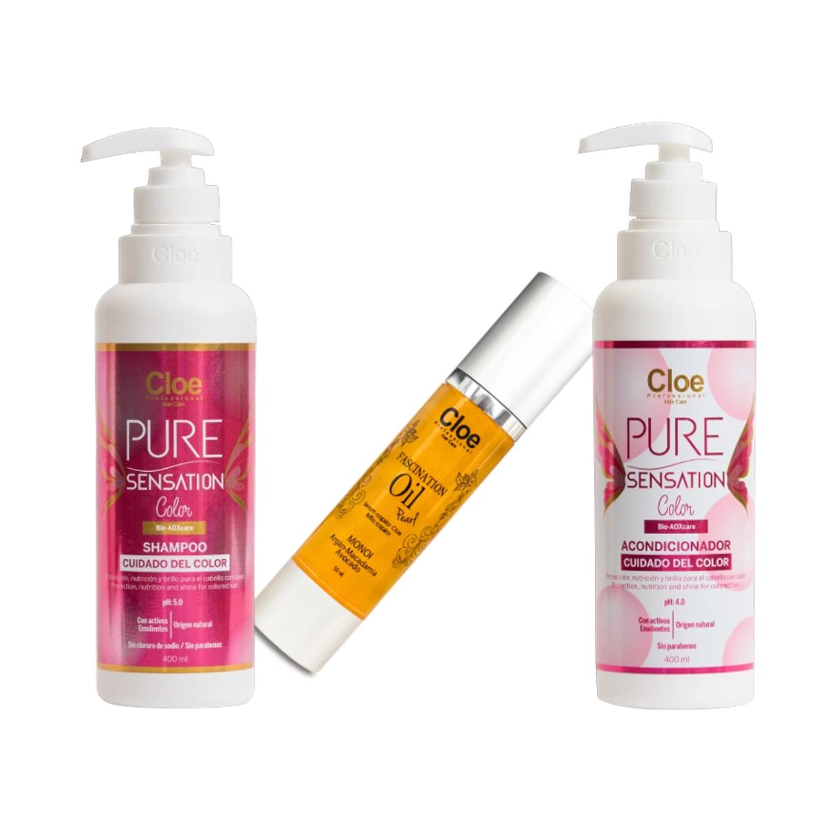 Shampoo + Acondicionador Pure Sensation Color + SerumPearl
