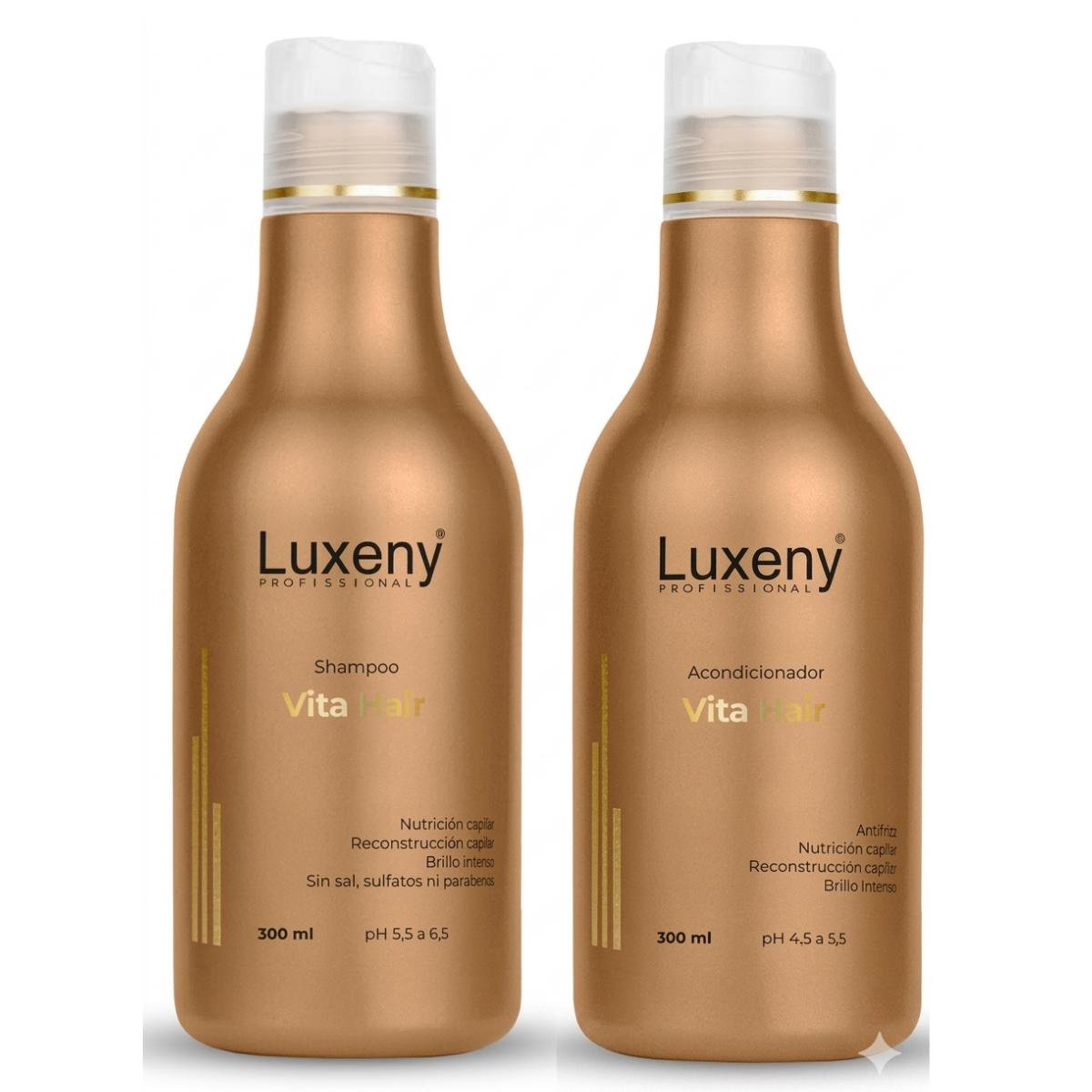 Shampoo y Acondicionador Reconstrucción Vita Hair 300 ml