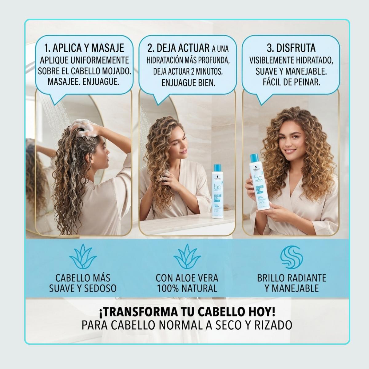 Shampoo BC Moisture kick Aloe Vera 250 ml