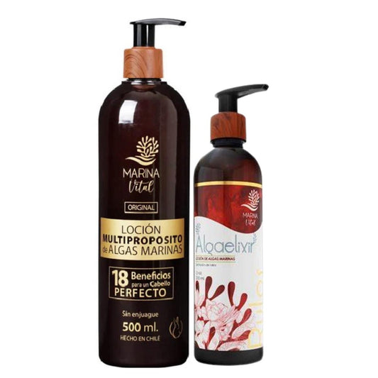 Loción Multipropósito 500 ml + AlgaelixirOndas y Rulos 250ml