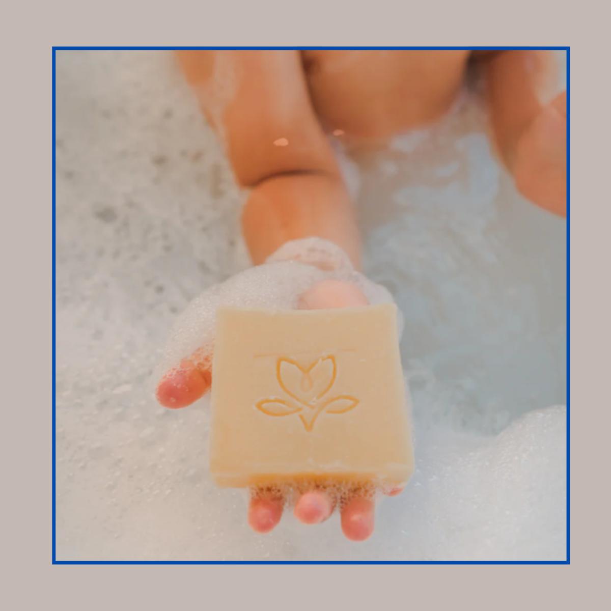 Jabon Barra Miel Avellana Newen