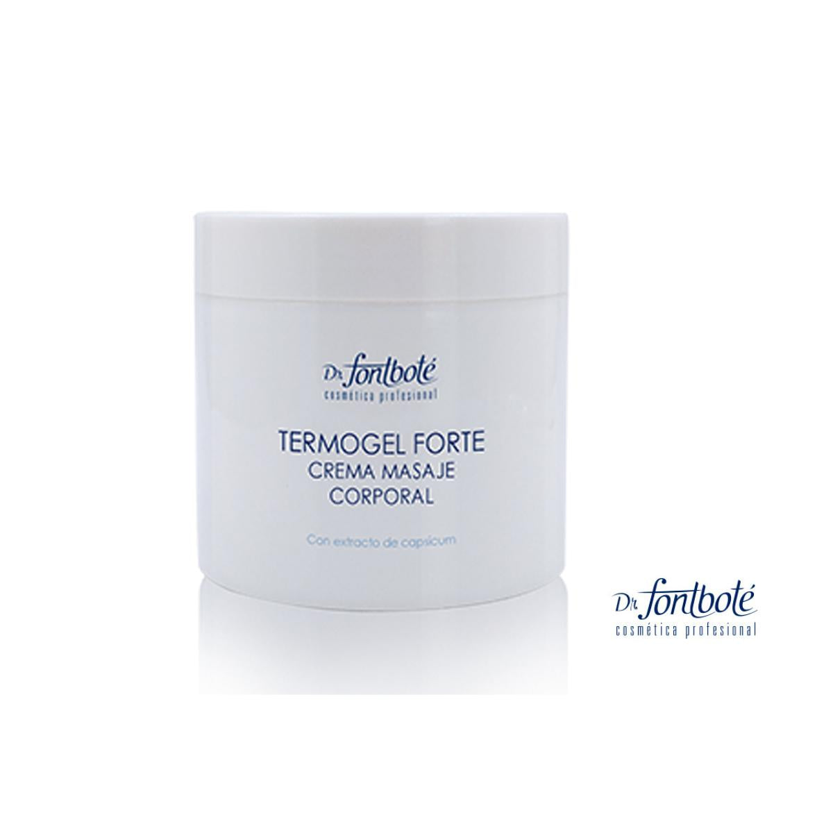 Mascara Corporal Termogel Forte 500 gr Dr Fontbote