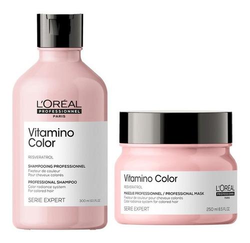 Vitamino Color Loreal Shampoo 300ml + Mascara 250ml