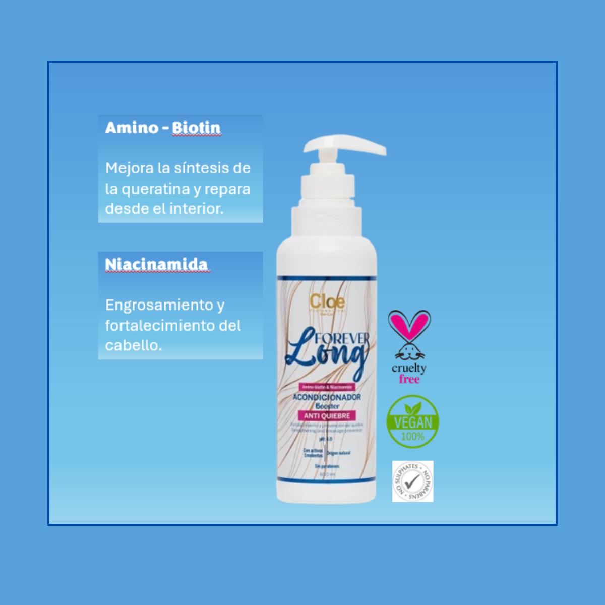 Acondicionador Forever Long 400 Ml Cloe Professional