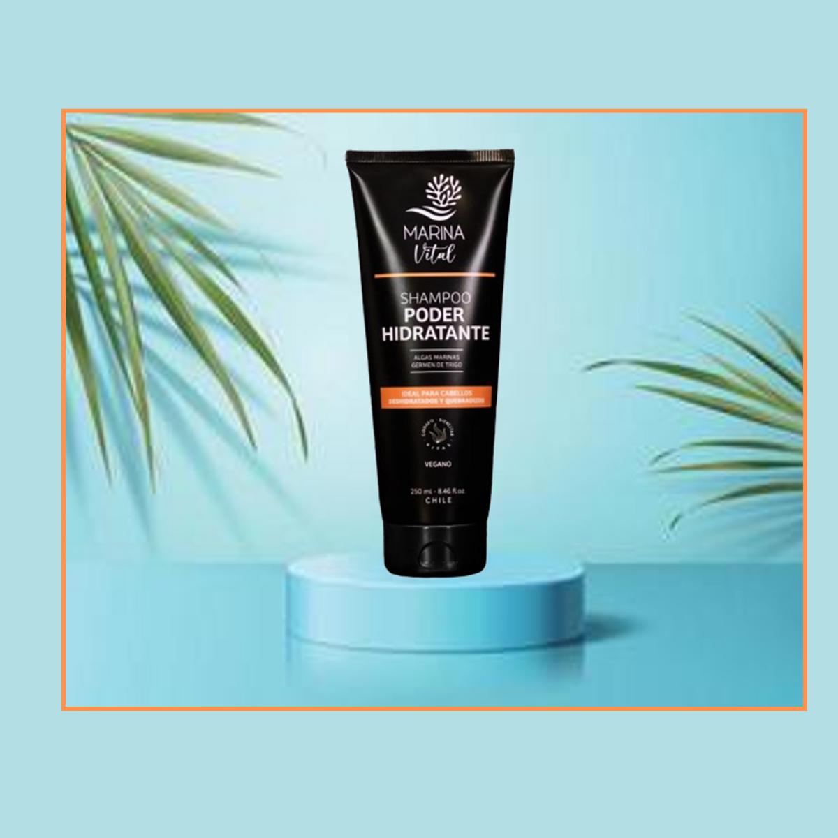 Shampoo Poder Hidratante 250 Ml Marina Vital