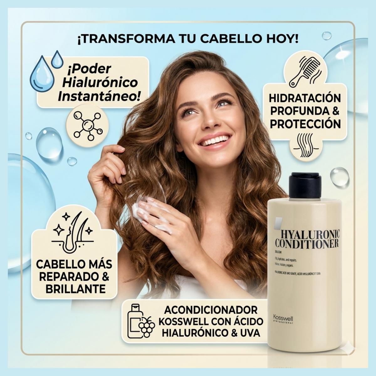 Acondicionador  Hyaluronic Repair 500 ml Kosswell