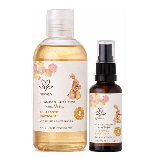 Shampoo para Ã‘iÃ±os y Aceite Nutritivo para Bebe
