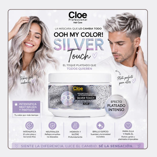 Mascara OOH My Color Silver Touch 270 grs.