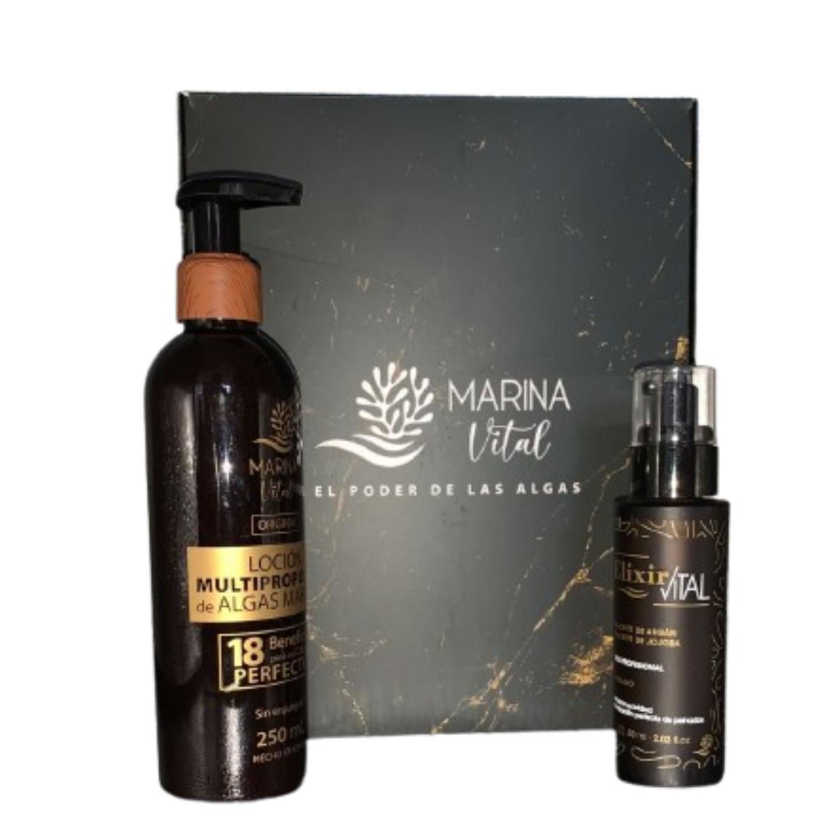 Kit Loción Multiproposito 250 Ml + Serum Elixir 60 ml MV