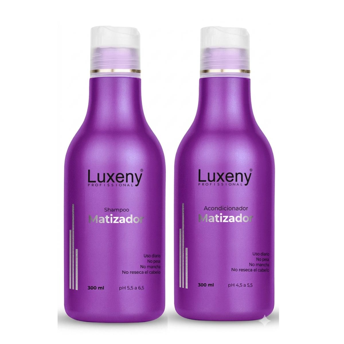 Shampoo y Acondicionador Matizador Platinum 300 ml