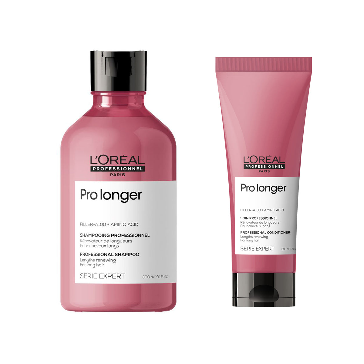 Loreal Pro Longer Shampoo Y Acondicionador Cabellos Largos