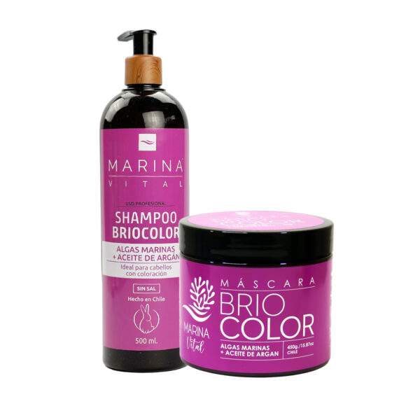 Shampoo y Máscara Briocolor Marina Vital - Imagen 2