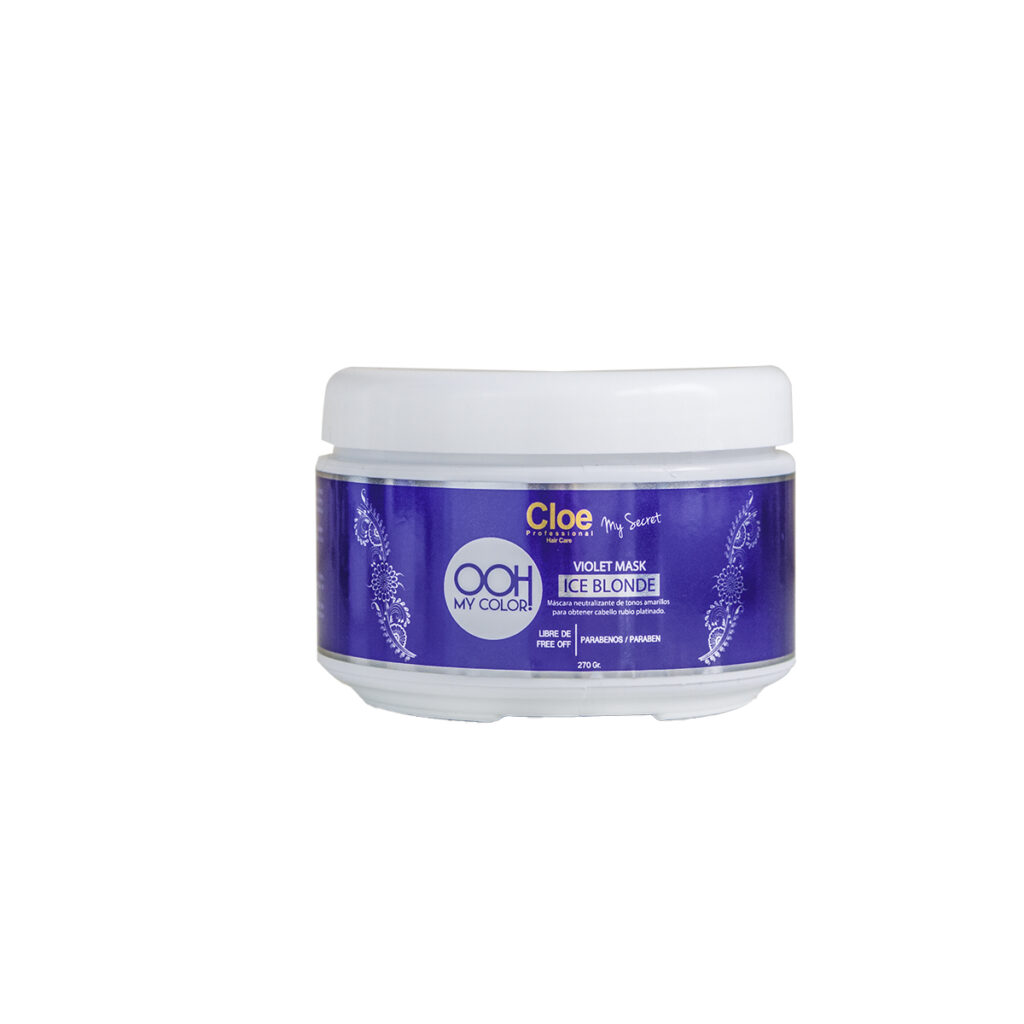 Ooh My Color Violet Mask Tu Aliado para un Cabello Rubio Platinado